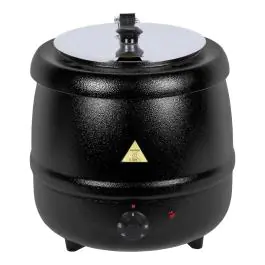 Soepketel - Tafelmodel - 10 Liter - Zwart - Staal - G-Line