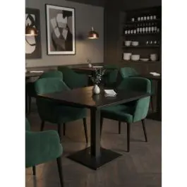 Tafelblad - Mango - 120 x 70 CM - Black - G-Line