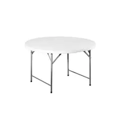 Tafel - Inklapbaar - Rond - Wit - Ø 122 x H 74 CM - G-Line
