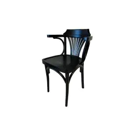 Stoel Cafe - Armleuning - Noten - G-Line