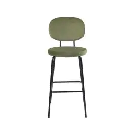 Barkruk Rondo - Lichtgroen - Velvet - G-Line