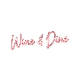 Neon verlichting tekst - Wine & Dine - LED - RGB Multicolor - G-Line