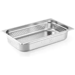 Gastronormbak - RVS - 1/1 GN - 100 MM Diep - Geperforeerd - G-Line