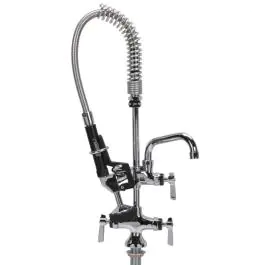 Voorspoeldouche - Kraan - Laag Model - Zilver - RVS - H 71.6 x B 31.8 x D 25.2 CM - G-Line