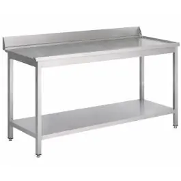 Afvoertafel - H 85 x B 120 x D 75 CM - Met Onderschap - Rechts v/d Vaatwasser - Demontabel - G-Line