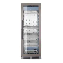 Dry Age Kast - Glazen Deur - 1-Deurs - 352 L - 230V - RVS - Hendi