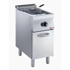 Gasfriteuse - 15 Liter - Y-kuip - Aftapkraan - Onderstel - Diamond - G17/F15A4-N