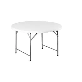 Tafel - Inklapbaar - Rond - Wit - Ø 180 x H 74 CM - G-Line