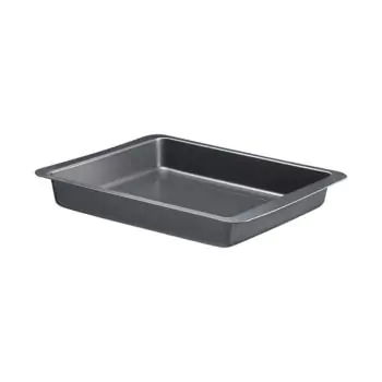 Bakvorm Taart - H 4 x 28.5 x 23 CM - 0.286 KG - Staal - Grijs - +0°C / +230°C - Westmark - 016217