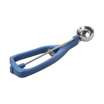 Ijsportioneerlepel - 0.14 KG - Ø4.3 CM - RVS 18/10 - Blauw - 0.050 Liter - Stöckel - 040250