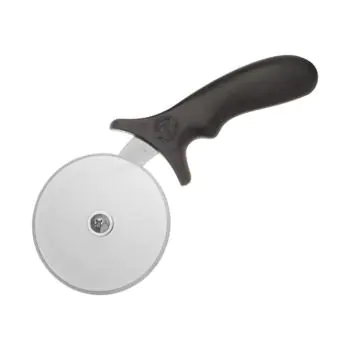Pizza Wielsnijder - 0.19 KG - Ø10.2 CM - 24 CM - RVS - Zwart - 041041