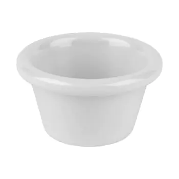 Ramekin - H 4 CM - 0.064 KG - Ø7.8 CM - Melamine - Wit - 0.08 Liter - 060003