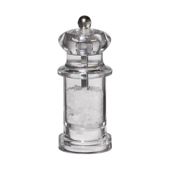 Zoutmolen - H 10.5 CM - 0.09 KG - Acryl - Transparant - 081016