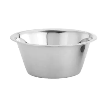 Beslagkom - H 11.5 CM - 0.385 KG - Ø28 CM - RVS - 3.5 Liter - 180062