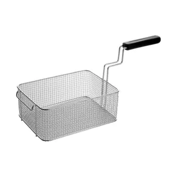 Frituurmand - H 10 x 21 x 27 CM - 0.001 KG - RVS - 527851