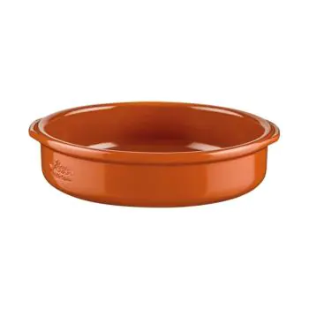 Casserole - H 6 CM - 1.25 KG - Ø25 CM - Aardewerk - Terracotta - 1.75 Liter - Regas - 540112