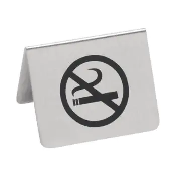 Tafelbord - H 4.3 x 5.3 CM - 0.05 KG - RVS - 705075