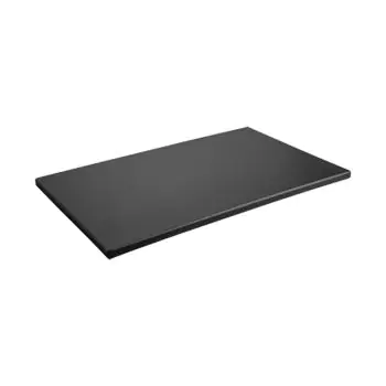 Snijblad - 50 x 30 CM - 2.25 KG - Polyethyleen - Zwart - Caterchef - 882815