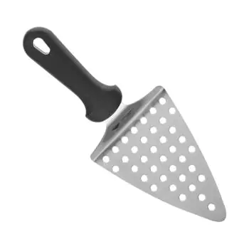 Pizza Punt - 12 x 15 CM - 0.25 KG - RVS - Zwart - 935116