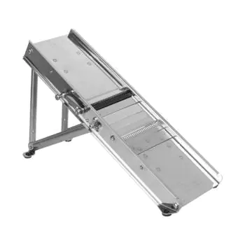 Groente-Snijder / - H 4.5 x 41 x 13.5 CM - 1.44 KG - RVS - Bron-Coucke - 202001