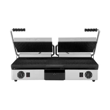 Contactgrill - Ribbel / Ribbel - 230V - Milantoast