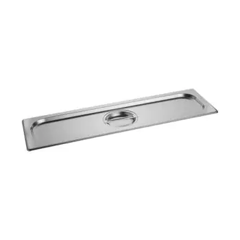Deksel Gastronorm - 2/4 GN - 53 x 16.2 CM - RVS - Standaard - Caterchef - 953246