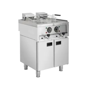 Friteuse - 16 L - Zilver - 400V - Buffalo
