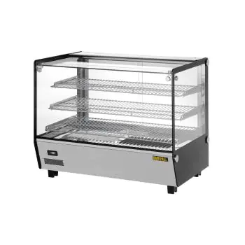 Verwarmde Display - Zwart - RVS - 220-240V - Buffalo
