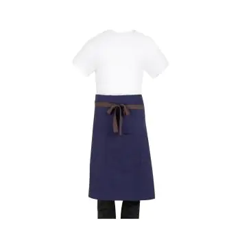 Schort Bistro Cotton - Unisex - Marineblauw - Katoen - Southside