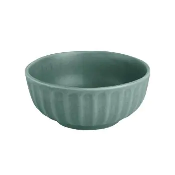 Schaal - 6 stuks - Groen - Porselein - Ø 15 x H 6.5 CM - Olympia