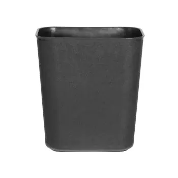 Vuilnisbak - 14 L - Zwart - Polypropyleen - Bolero