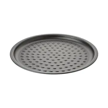 Pizzapan - Ø 31 CM - Anti-Aanbak - Geperforeerd - Aluminium - Accademia Mugnano