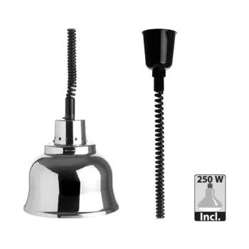 Warmhoudkap - Hoogte Verstelbaar - H 22 CM - Aluminium - 250 W - 230V - Caterchef