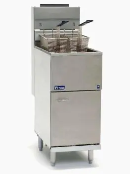Friteuse 35C+ - Aardgas - Belgische Uitvoering - 18 L - Pitco