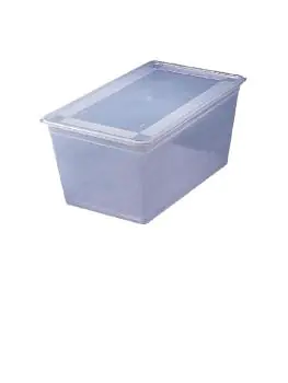 Voedseldoos - 1/2 GN - 7.5 Liter - 4 stuks - H 15 x 32.5 x 26.5 CM - Matfer Bourgeat - CC332