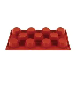 Bakvorm - 11 mini-muffins - 1/3 GN - Ø 5 x H 2.8 CM - Silicone - Pavoni - N934
