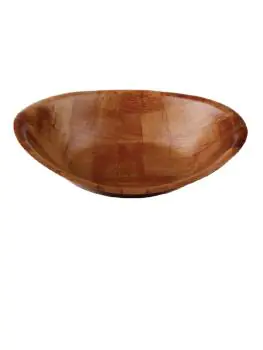 Kom - 19 x 25.5 CM - Hout - Olympia - L092