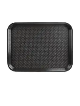 Dienblad - Zwart - H 2 x 41.5 x 30.5 CM - Polypropeen - Olympia - P501