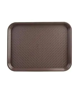 Dienblad - Bruin - H 2 x 41.5 x 30.5 CM - Polypropeen - Olympia - P503