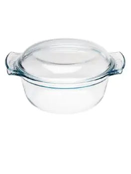 Casserole - 3.75 Liter - H 31.5 x 27 x 11 CM - Glas - Pyrex - P590