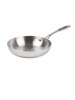 Koekenpan - 3.33 Liter - Ø 28 CM - RVS/Aluminium - Vogue - Y321