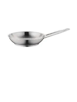 Koekenpan - 1 Liter - Ø 20 x H 4 CM - RVS/Aluminium - Vogue - M924
