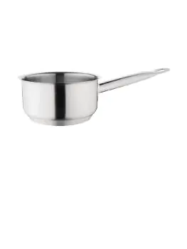 Steelpan - 0.9 Liter - Ø 14 x H 7 CM - RVS/Aluminium - Vogue - M922