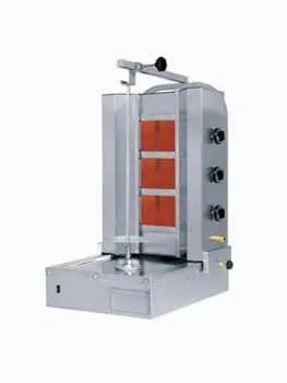 Donergrill - gas 3 brander motor onder - H 99 x57 x67 CM - Naomi - ecu3g