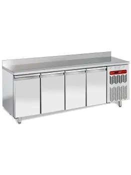 Vrieswerkbank - 550 Liter - 4 deurs - H 90 x 225 x 70 CM - Diamond - TG4B/HA-R2