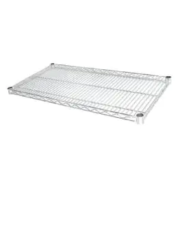 Schap stelling - 2 stuks - 152.5 x 45.7 CM - Chroom - Vogue - U891