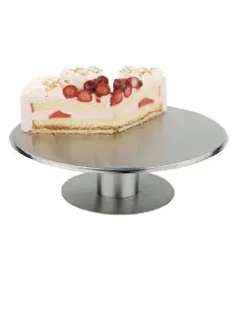 Taartschotel - Ø 30 x H 9 CM - RVS - APS - U262