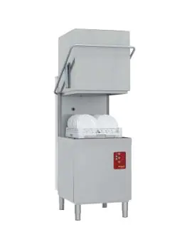 Kapmodel vaatwasser - Mand 50 x 50 CM - 400V - Break tank - Doorlopende ontharder - Diamond - D26/6B-AC