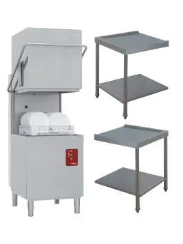 Kapmodel vaatwasser - Mand 50 x 50 CM - 2 afvoertafels - Diamond - DCS9/6/A