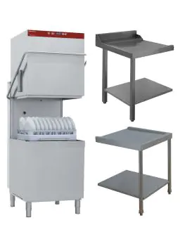 Kapmodel vaatwasser - Mand 60 x 50 CM - 2 afvoertafels - Diamond - DCR37/6-AC/A